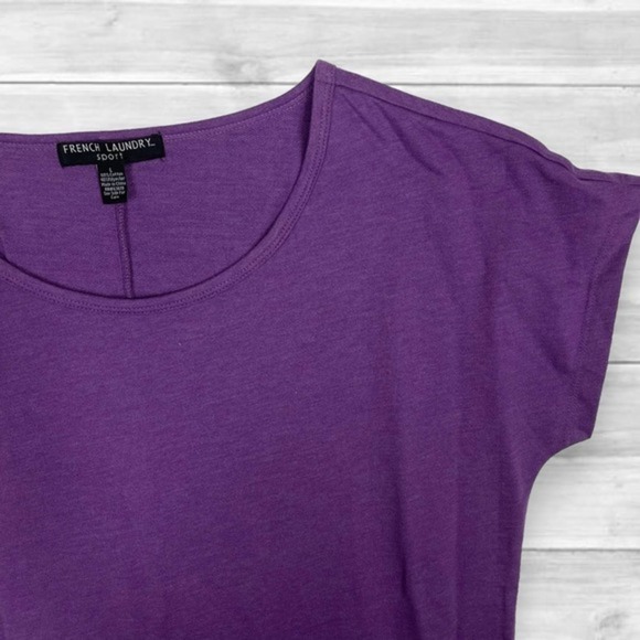 French Laundry Sport Women's‎ Purple Rain Shirt- Large - Picture 2 of 5